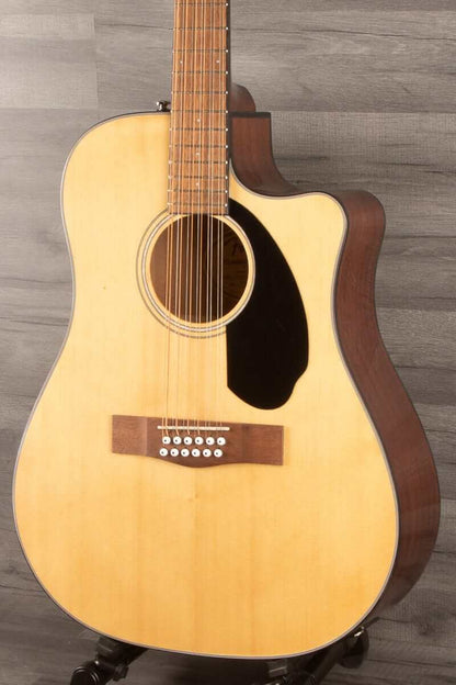 USED - Fender CD-60SCE Dreadnought 12 String Electro Acoustic, Natural