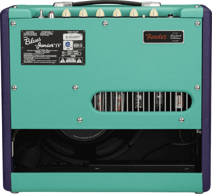 Fender 2020 Ltd Blues Junior IV, Cannabis Rex Speaker, Two Tone Purple and Seafoam