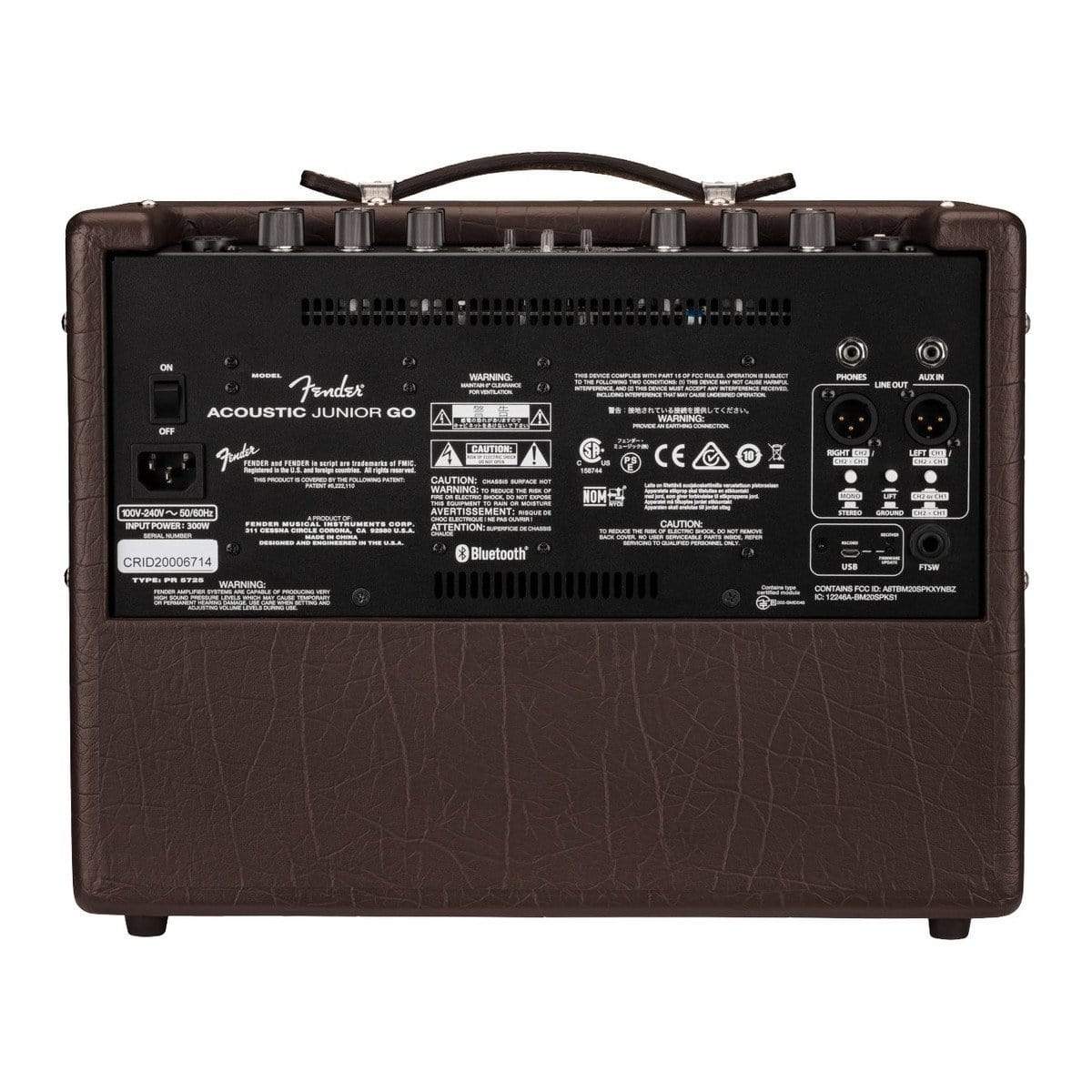 Fender Guitar Amplifier - Acoustic Junior Go