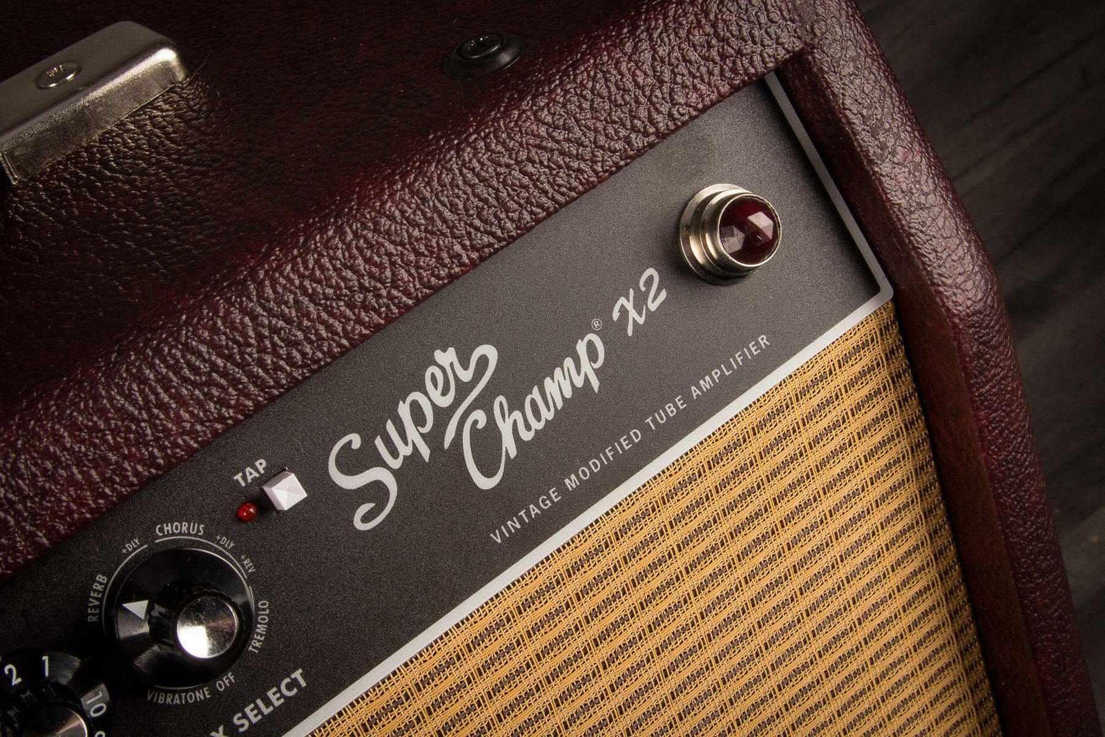 USED - Fender Superchamp X2 Wine Red