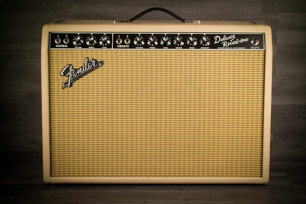 USED - Fender Vintage Reissue '65 Deluxe Reverb 22W Valve Amplifier Limited Ed Cream