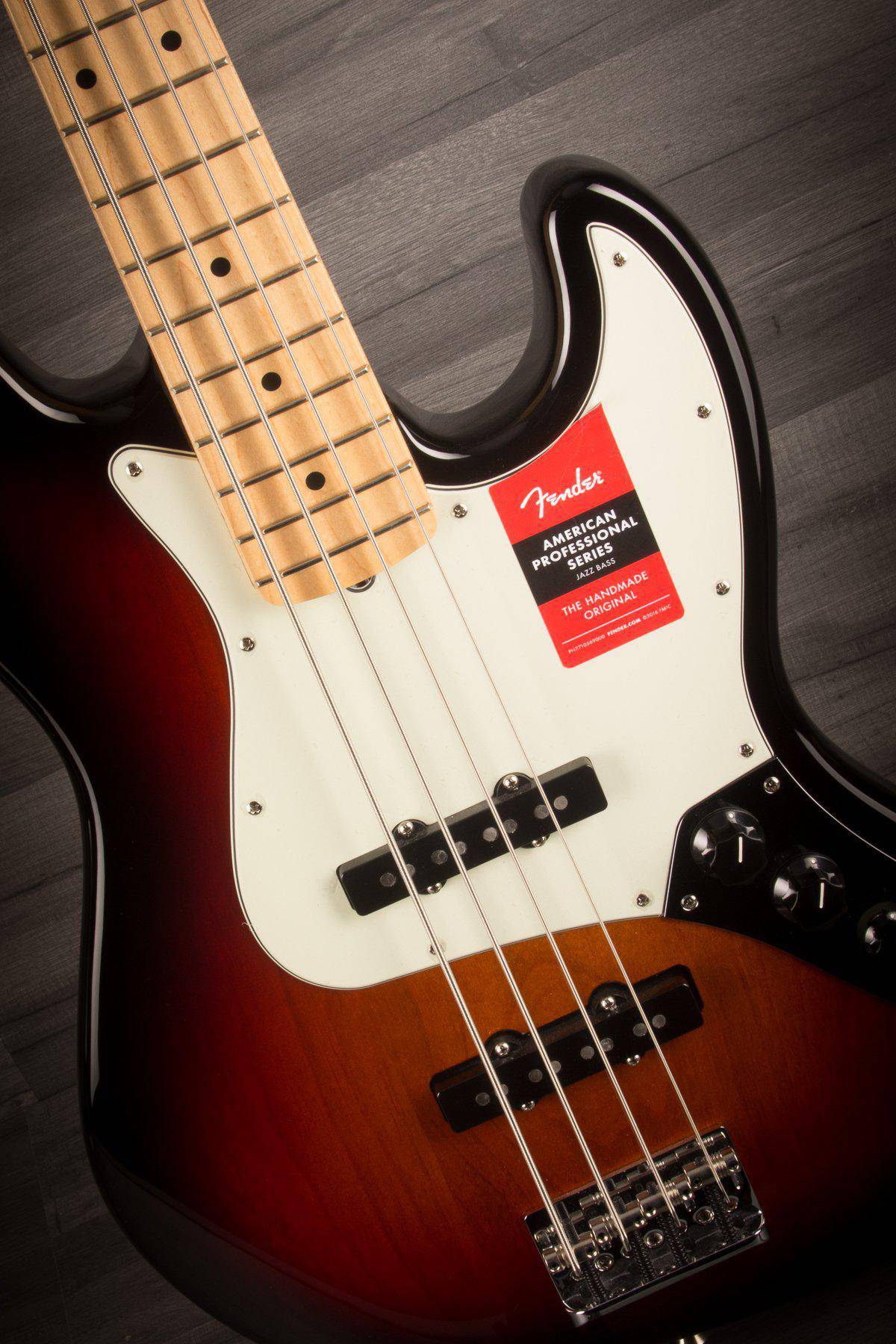 Fender American Pro Jazz Bass - Sunburst - MusicStreet