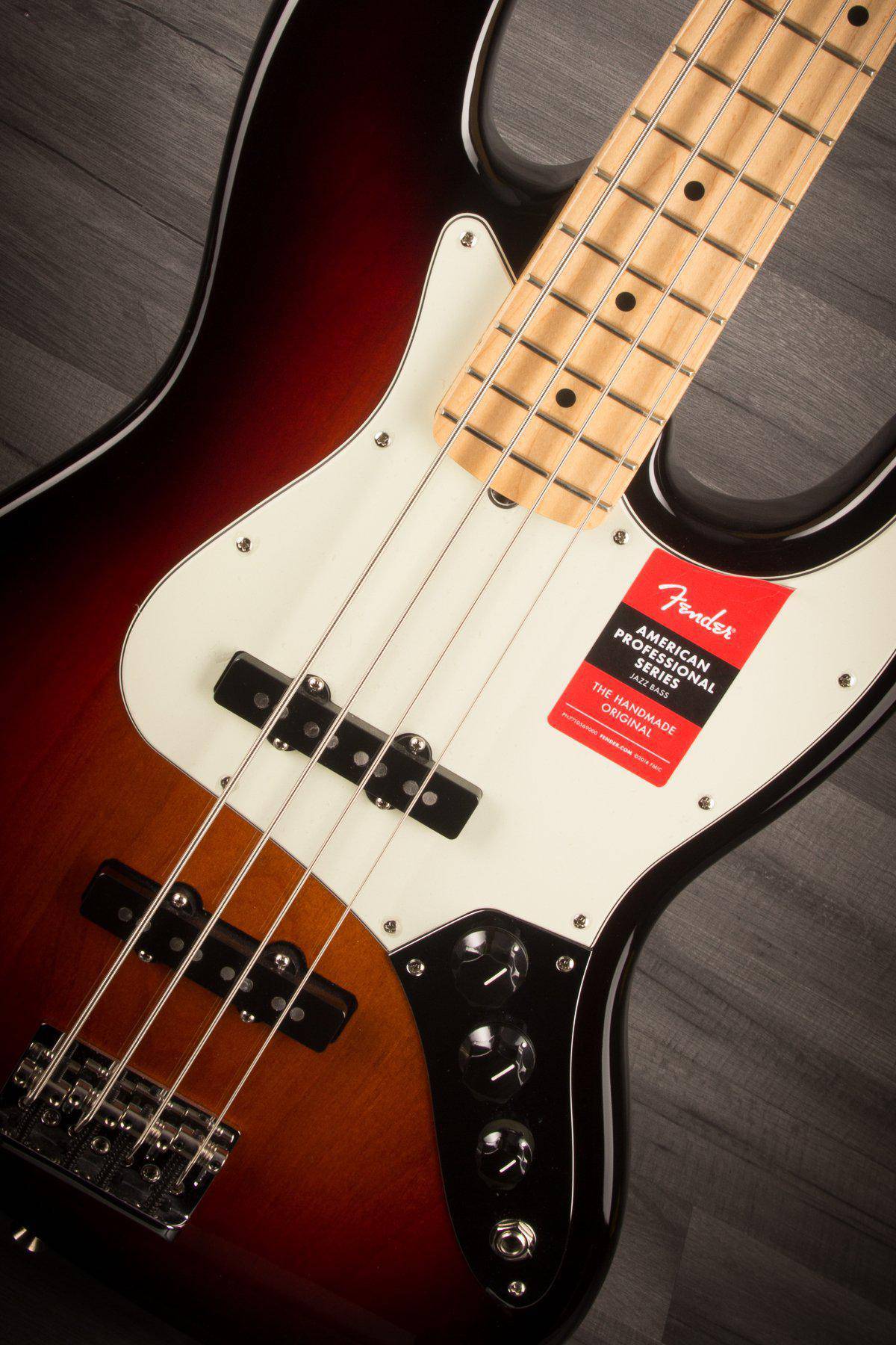 Fender American Pro Jazz Bass - Sunburst - MusicStreet