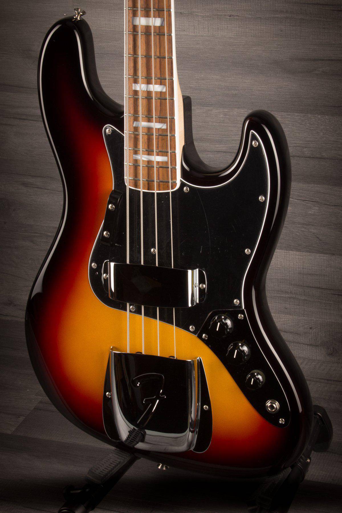 Fender American Vintage '74 Jazz Bass - 3 Tone Sunburst - MusicStreet