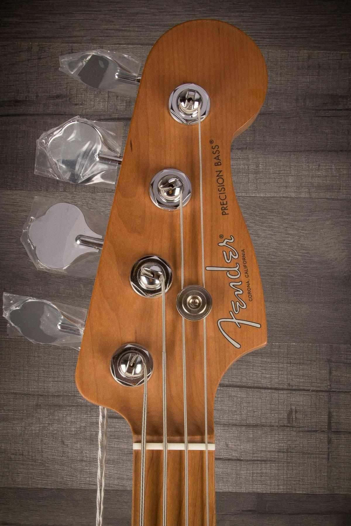 Fender Limited Edition American Professional Precision Bass Guitar - Roasted Daphne Blue