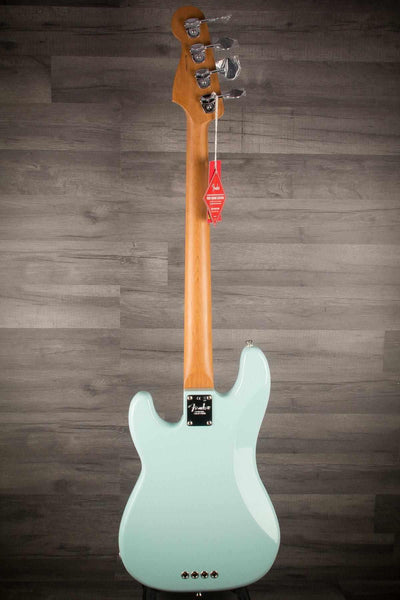 Fender Limited Edition American Professional Precision Bass Guitar - Roasted Daphne Blue