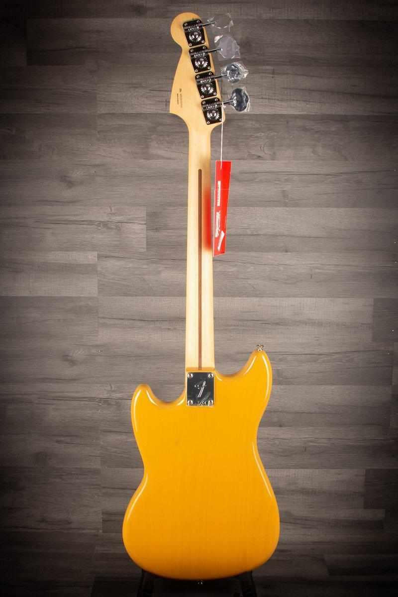 Fender Limited Edition Player Mustang Bass Guitar PJ - Butterscotch Blonde
