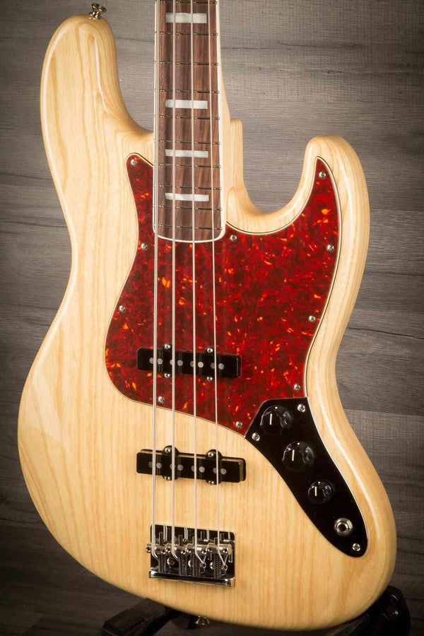 Fender Made in Japan 2019 Limited Collection Jazz Bass Guitar - Natural
