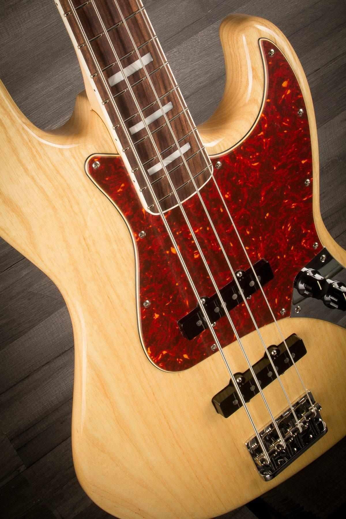 Fender Made in Japan 2019 Limited Collection Jazz Bass Guitar - Natural