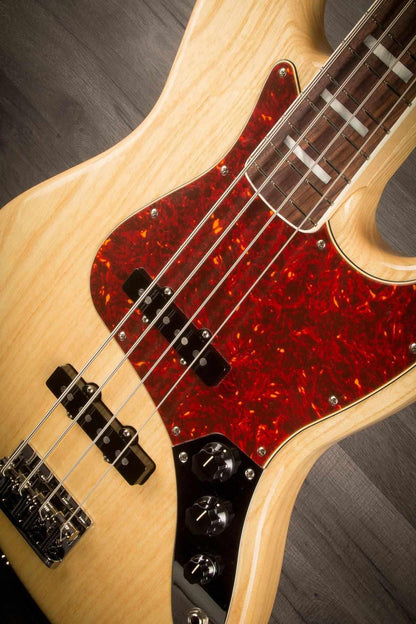Fender Made in Japan 2019 Limited Collection Jazz Bass Guitar - Natural