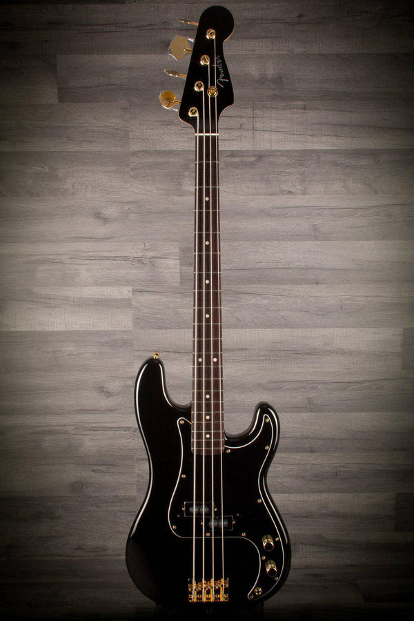 Fender MIJ Midnight Traditional 60s Precision Bass Ltd - Black - MusicStreet