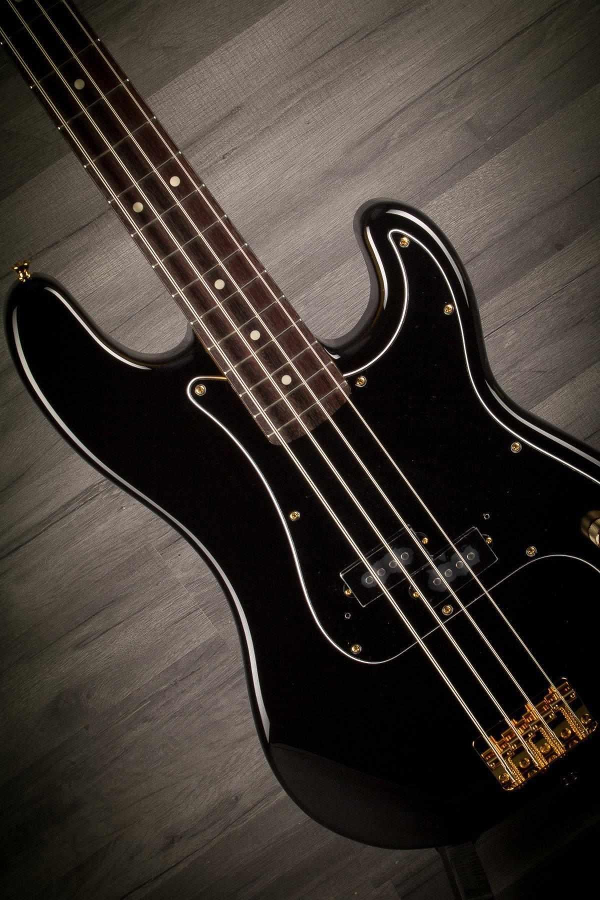 Fender MIJ Midnight Traditional 60s Precision Bass Ltd - Black