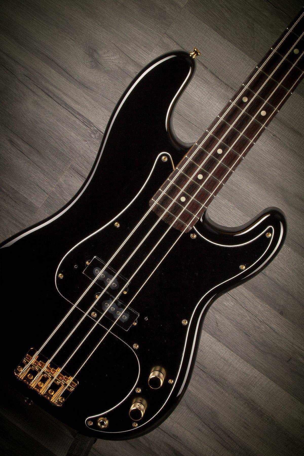 Fender MIJ Midnight Traditional 60s Precision Bass Ltd - Black