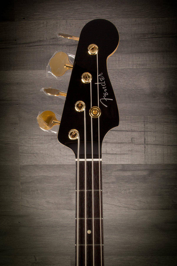 Fender MIJ Midnight Traditional 60s Precision Bass Ltd - Black - MusicStreet