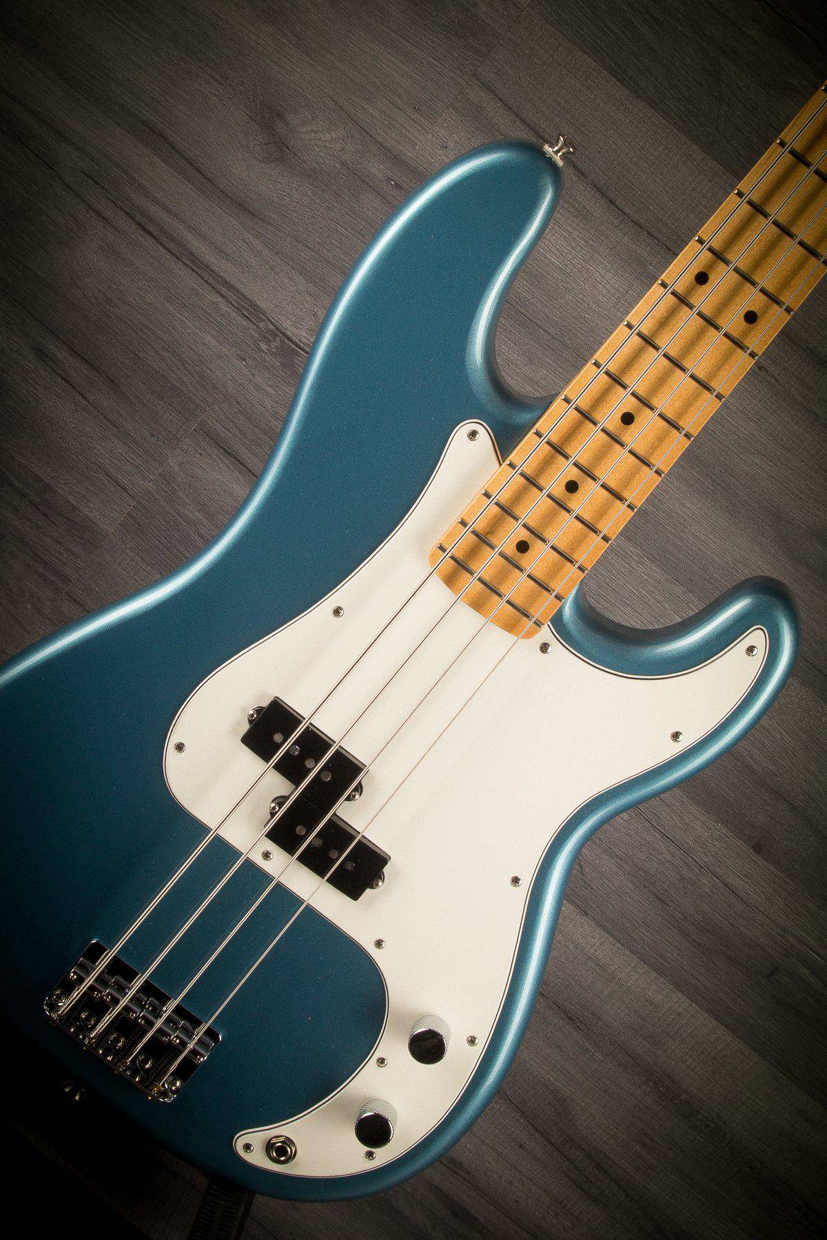 Fender Player Precision Bass Guitar MN - Tidepool Blue