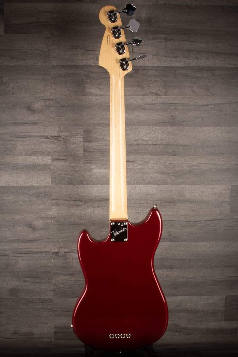 USED - Fender American Performer Mustang Bass - aubergine