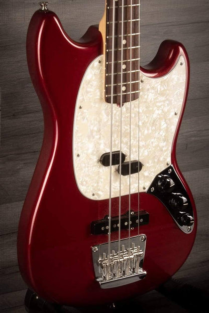 USED - Fender American Performer Mustang Bass - aubergine