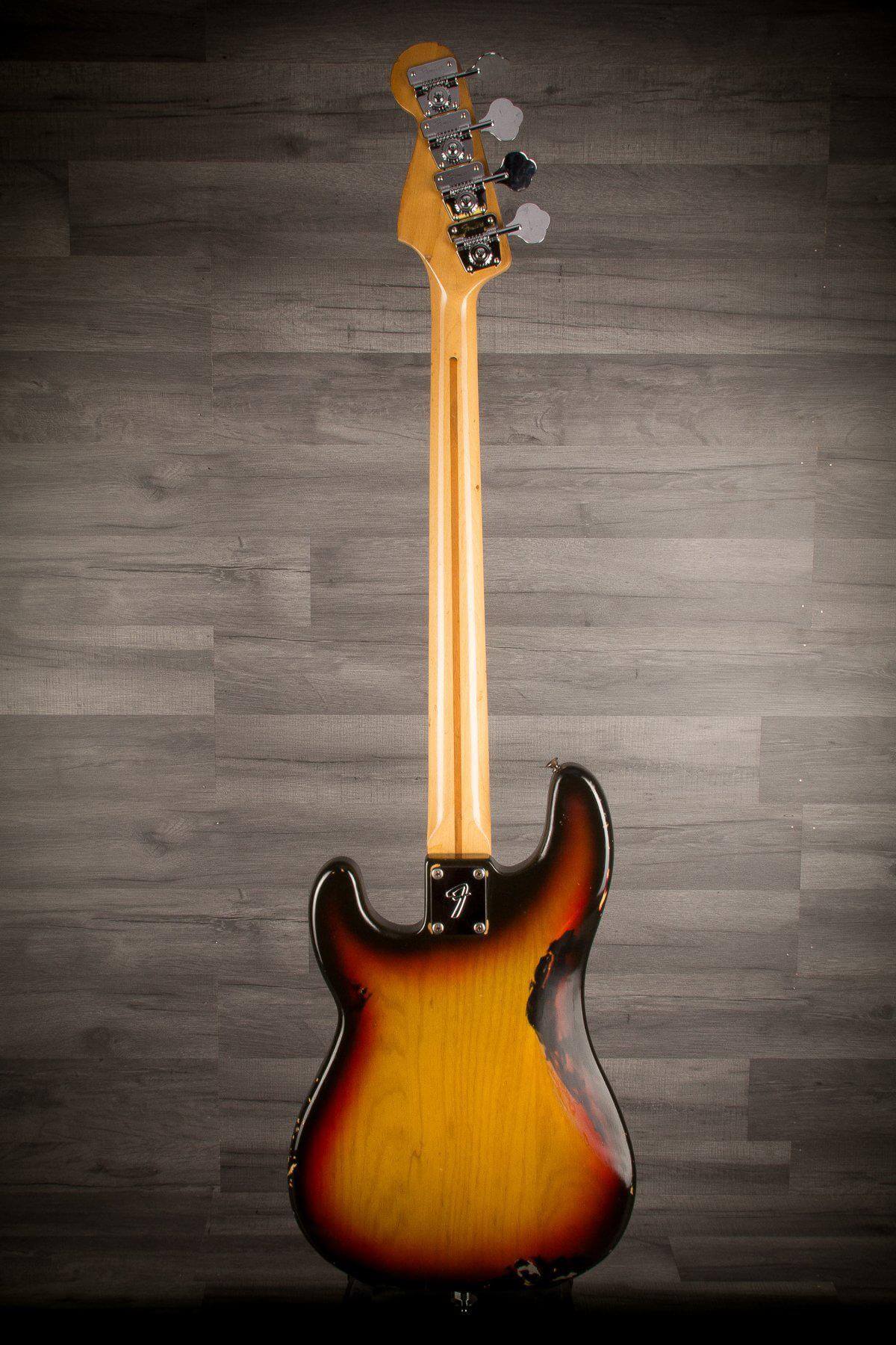 USED - Fender Precision Bass 1977 3 Tone Sunburst