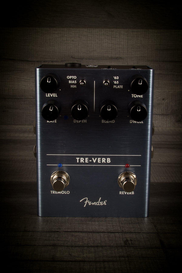 Fender Effects Fender Tre-Verb Digital Reverb & Tremolo Pedal