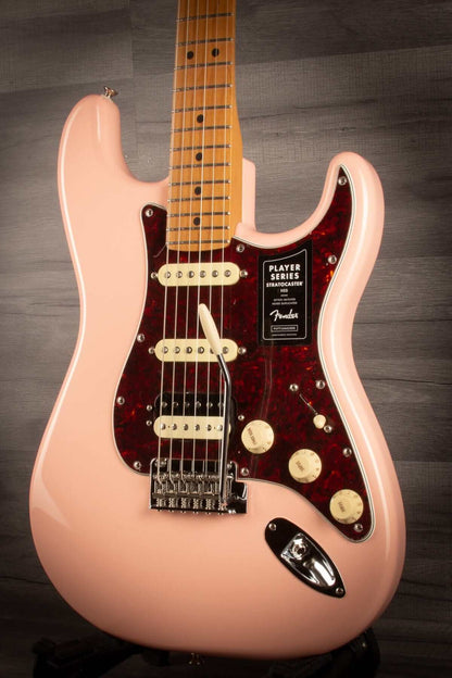 *B-Stock Fender Player Series Stratocaster, HSS FSR Ltd Edition - Shell pink / Roasted maple neck