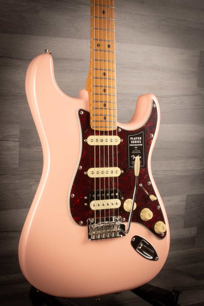 *B-Stock Fender Player Series Stratocaster, HSS FSR Ltd Edition - Shell pink / Roasted maple neck