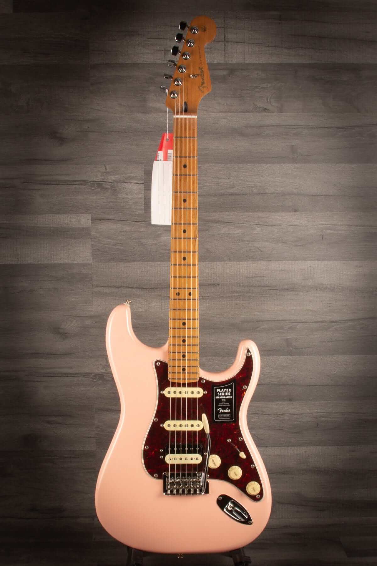 *B-Stock Fender Player Series Stratocaster, HSS FSR Ltd Edition - Shell pink / Roasted maple neck