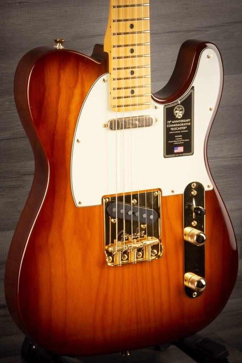 Fender 75th Anniversary Commemorative Telecaster 2-Colour Bourbon Burst
