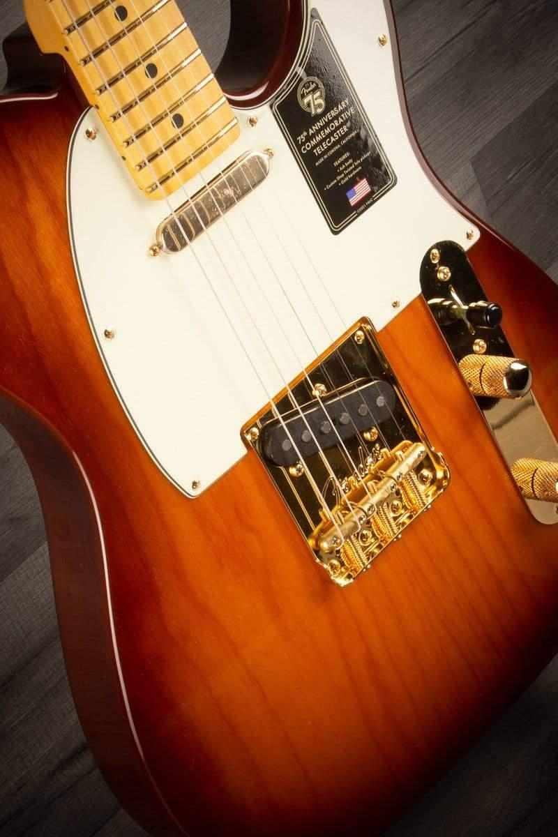 Fender 75th Anniversary Commemorative Telecaster 2-Colour Bourbon Burst