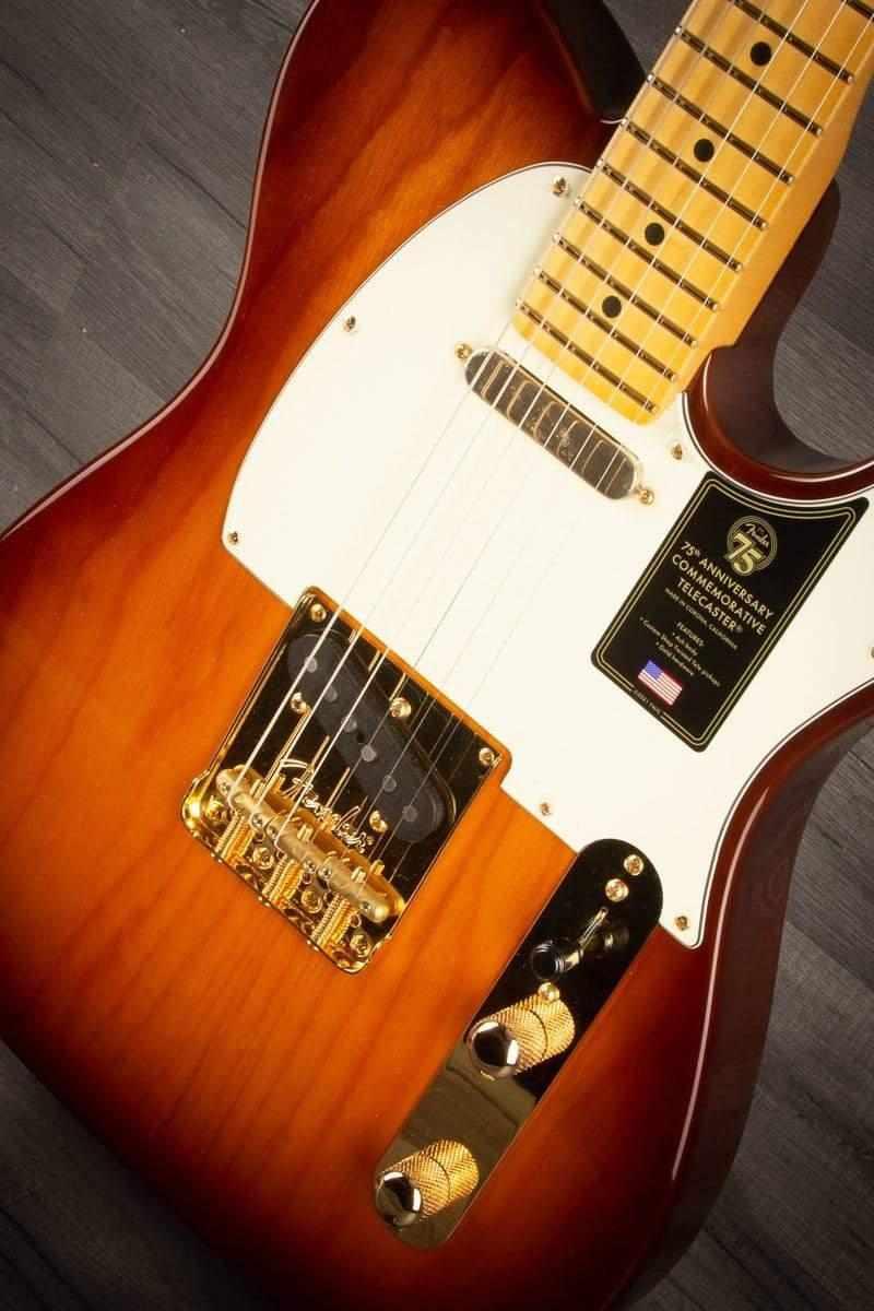 Fender 75th Anniversary Commemorative Telecaster 2-Colour Bourbon Burst