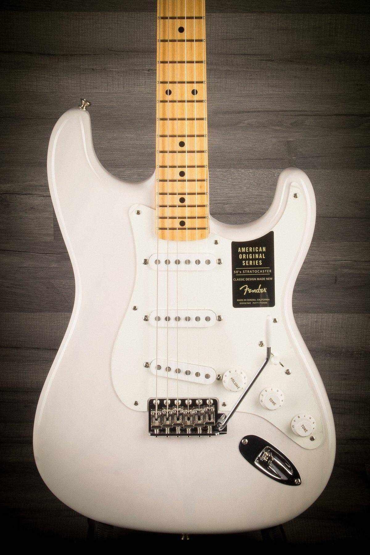 Fender American Original 50s Strat Maple Neck - White Blonde