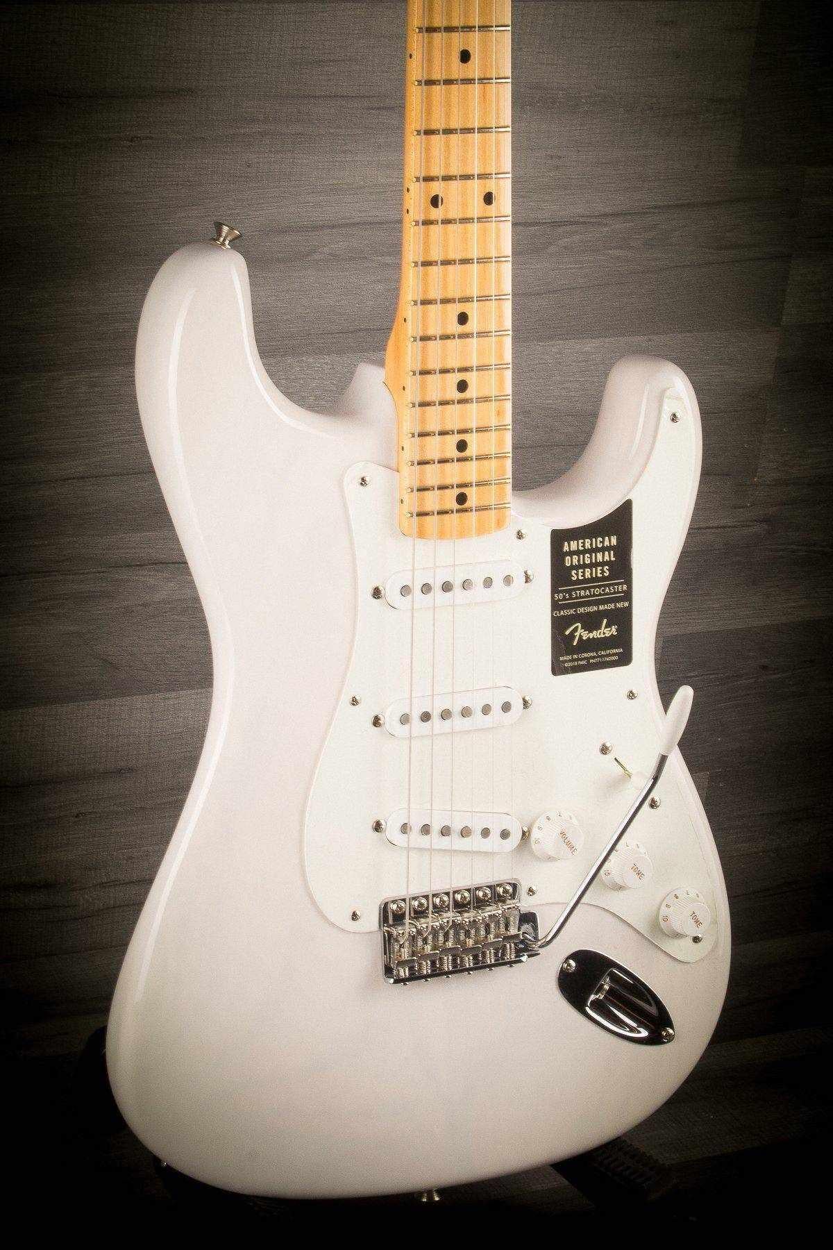 Fender American Original 50s Strat Maple Neck - White Blonde