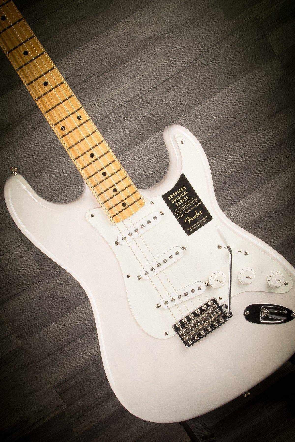 Fender American Original 50s Strat Maple Neck - White Blonde