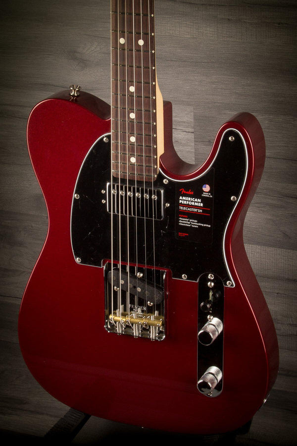 Fender Electric Guitar Fender American Performer Telecaster HS RW - Aubergine