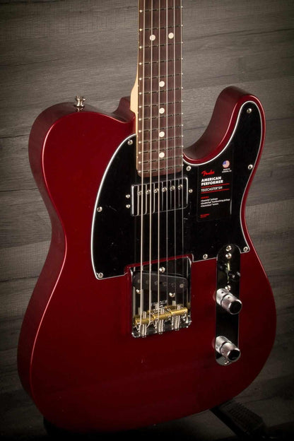 Fender American Performer Telecaster HS RW Electric Guitar - Aubergine