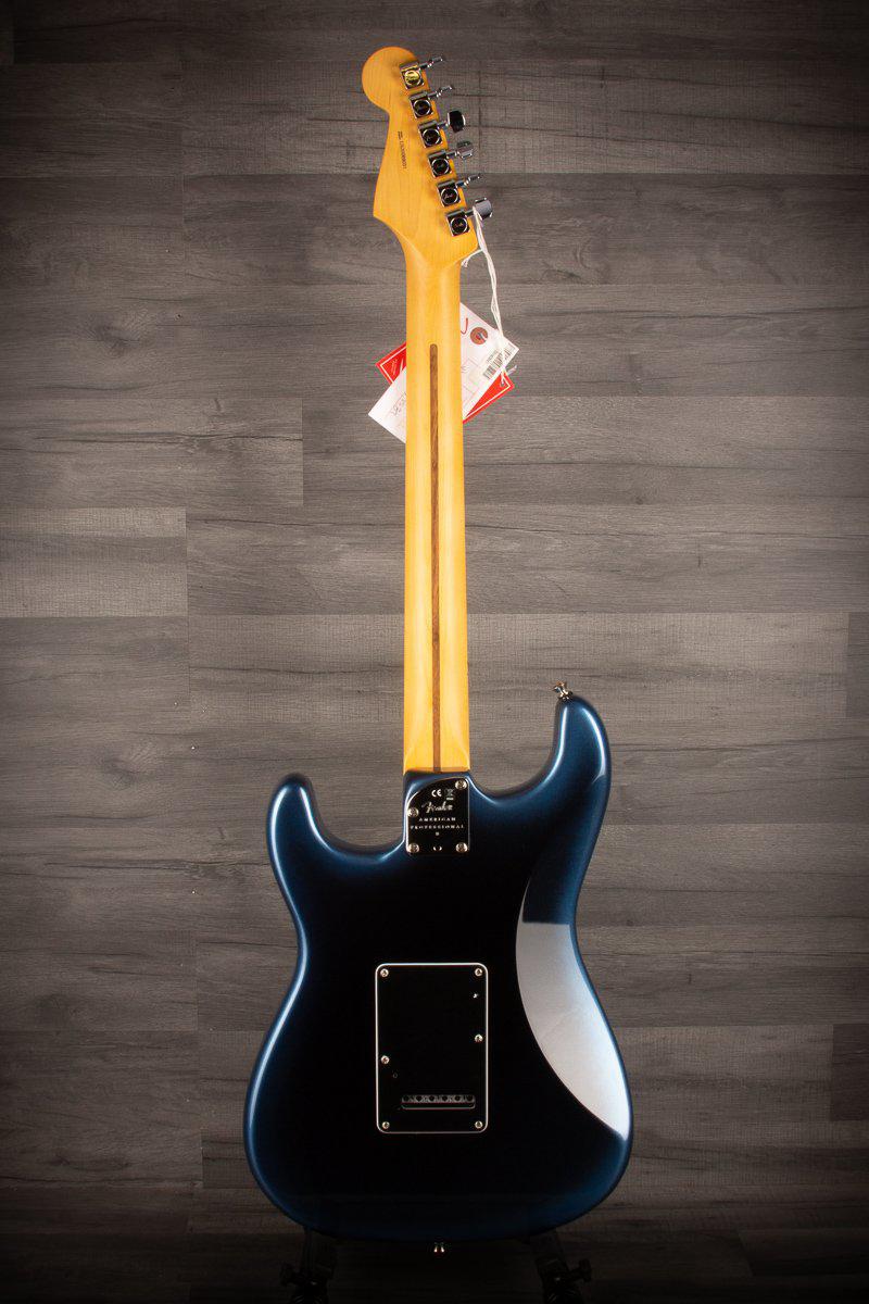 Fender Electric Guitar Fender American Professional II Stratocaster - Dark Night - Maple Neck