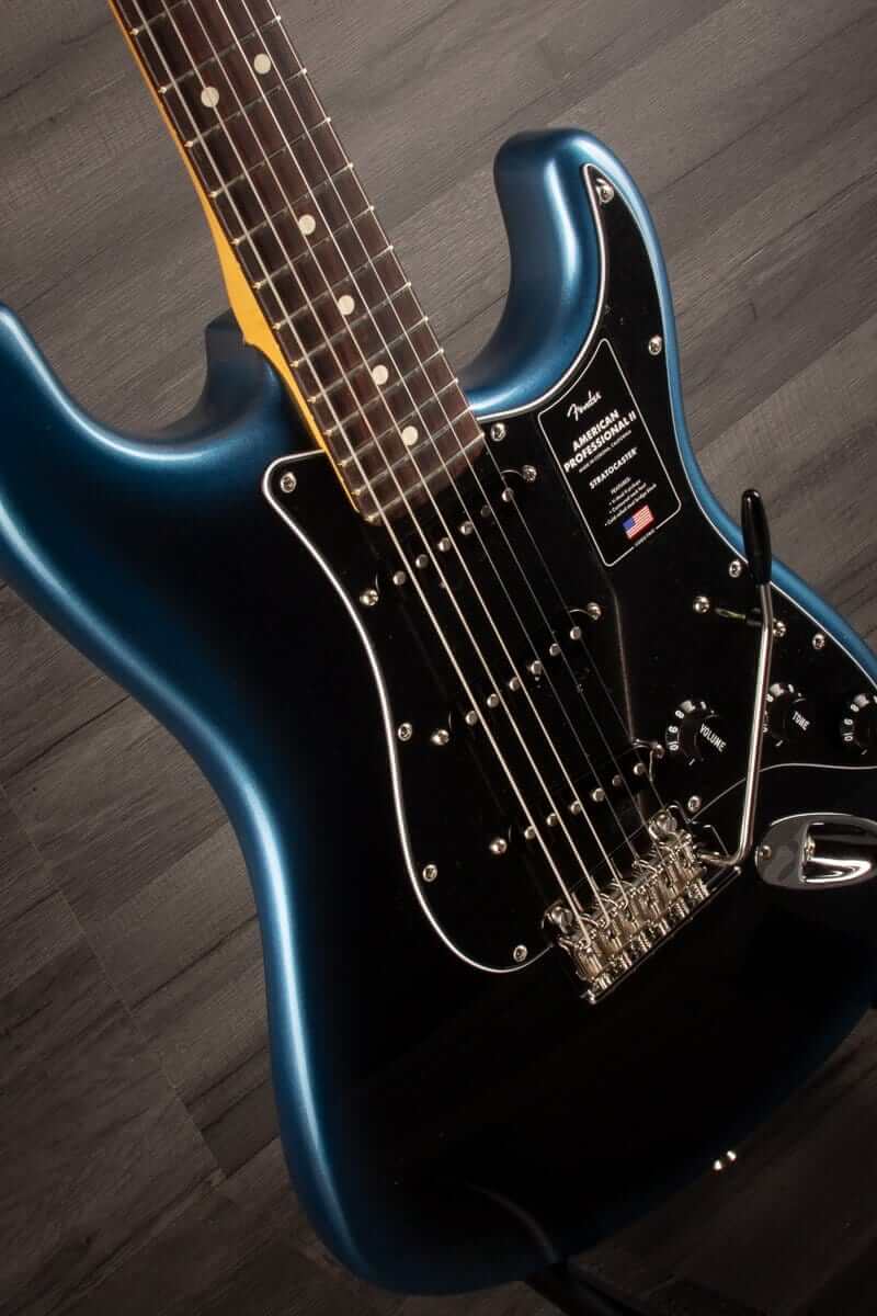 Fender Electric Guitar Fender American Professional II Stratocaster - Dark Night - Rosewood Fingerboard