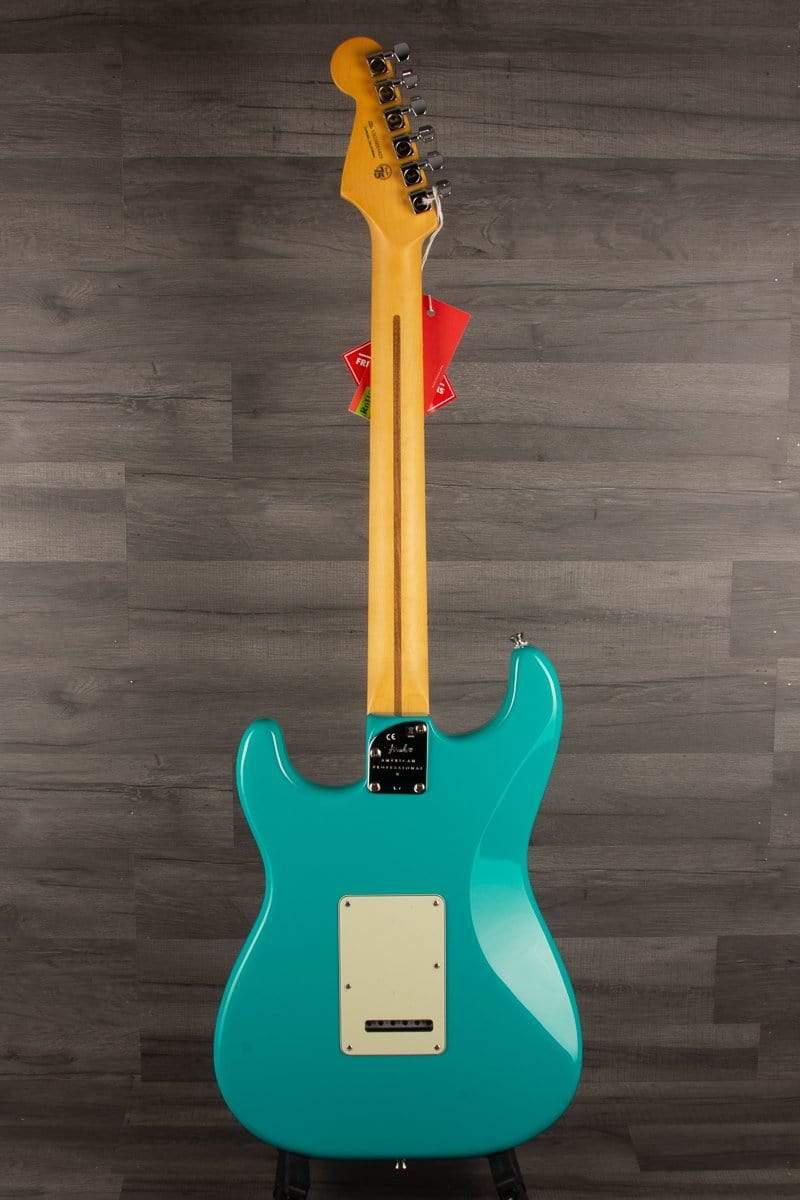 Fender Electric Guitar Fender American Professional II Stratocaster - Miami Blue - Maple