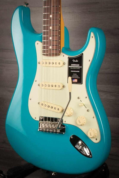Fender American Professional II Stratocaster - Miami Blue - Rosewood