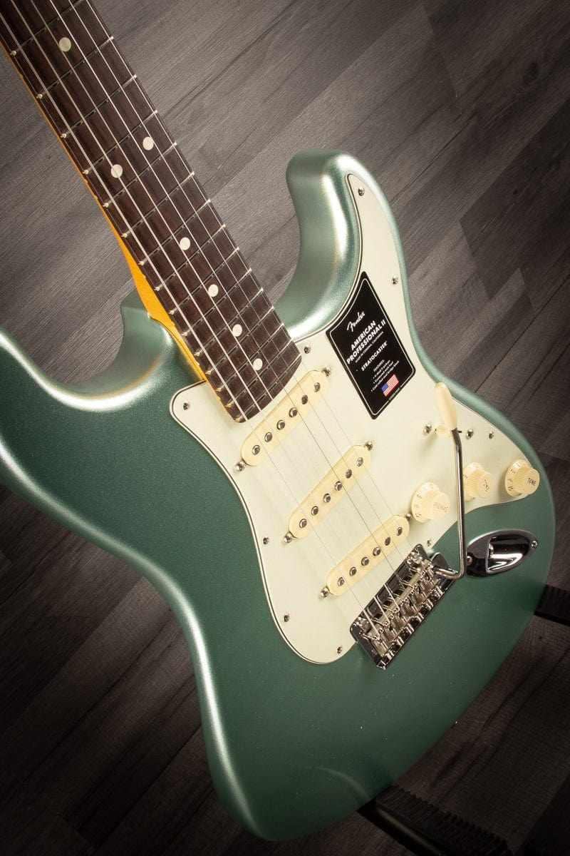 Fender American Professional II Stratocaster - Mystic Surf Green - Rosewood