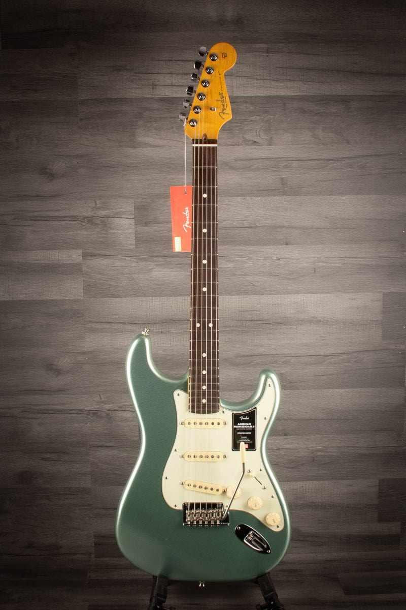 Fender American Professional II Stratocaster - Mystic Surf Green - Rosewood