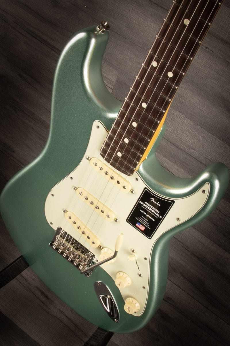 Fender American Professional II Stratocaster - Mystic Surf Green - Rosewood