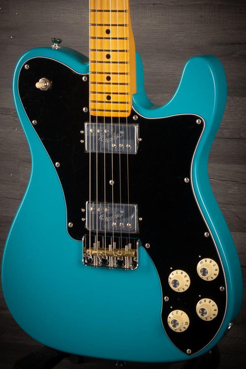 Fender American Professional II Telecaster Deluxe - MN - Miami Blue
