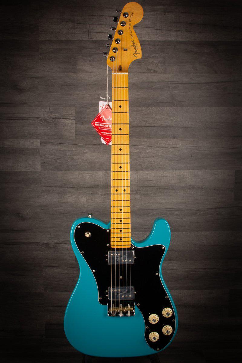 Fender American Professional II Telecaster Deluxe - MN - Miami Blue