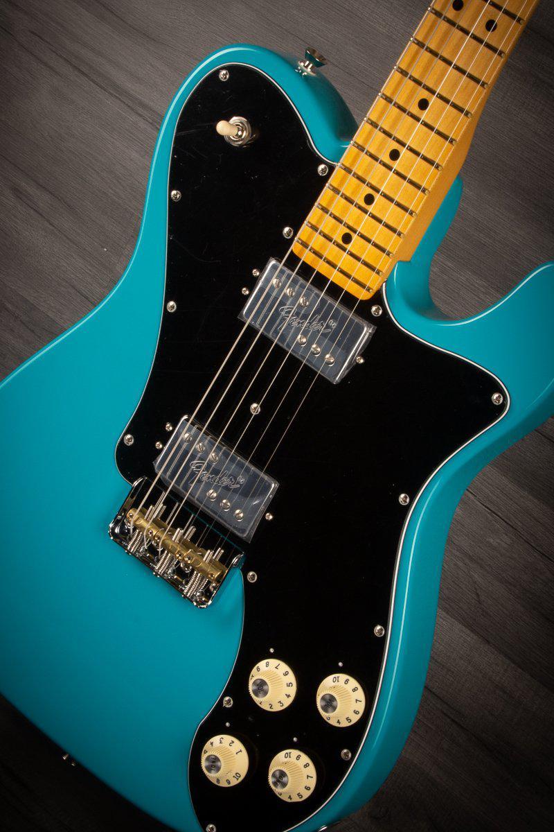 Fender Electric Guitar Fender American Professional II Telecaster Deluxe - MN - Miami Blue