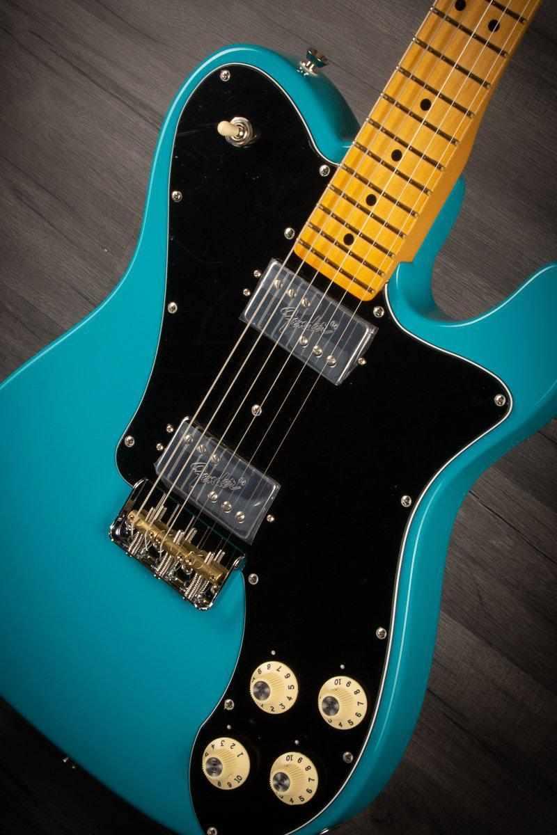 Fender American Professional II Telecaster Deluxe - MN - Miami Blue