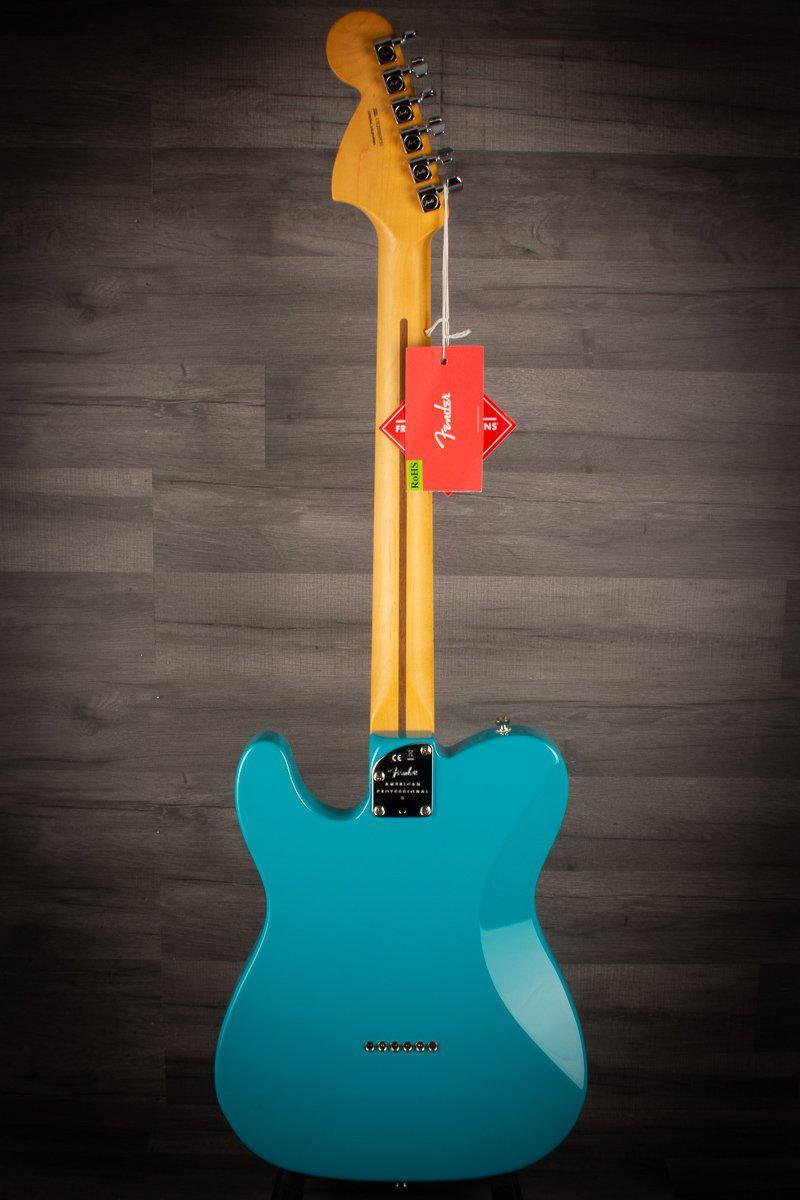 Fender American Professional II Telecaster Deluxe - MN - Miami Blue
