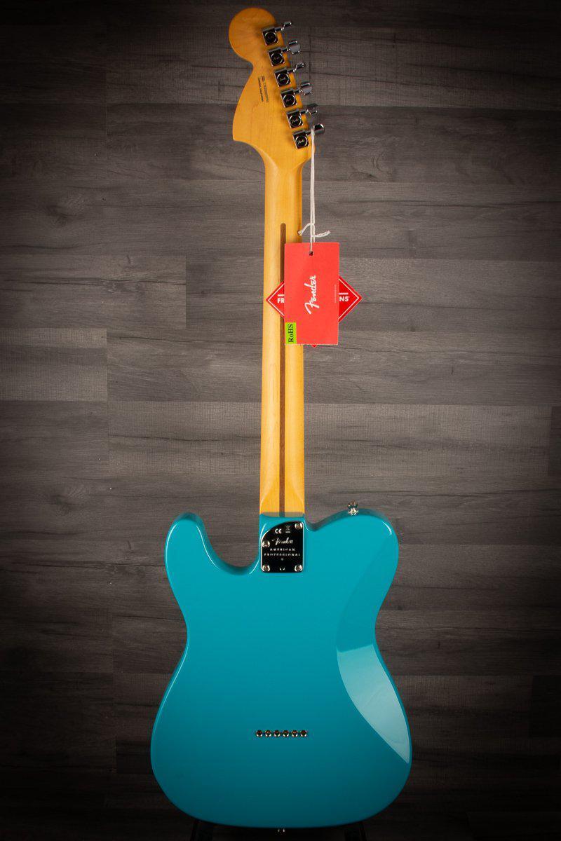 Fender Electric Guitar Fender American Professional II Telecaster Deluxe - MN - Miami Blue