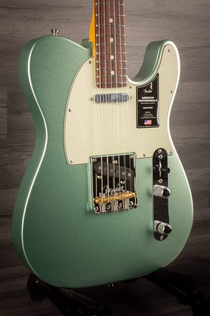 Fender American Professional II Telecaster - Mystic Surf Green - Rosewood