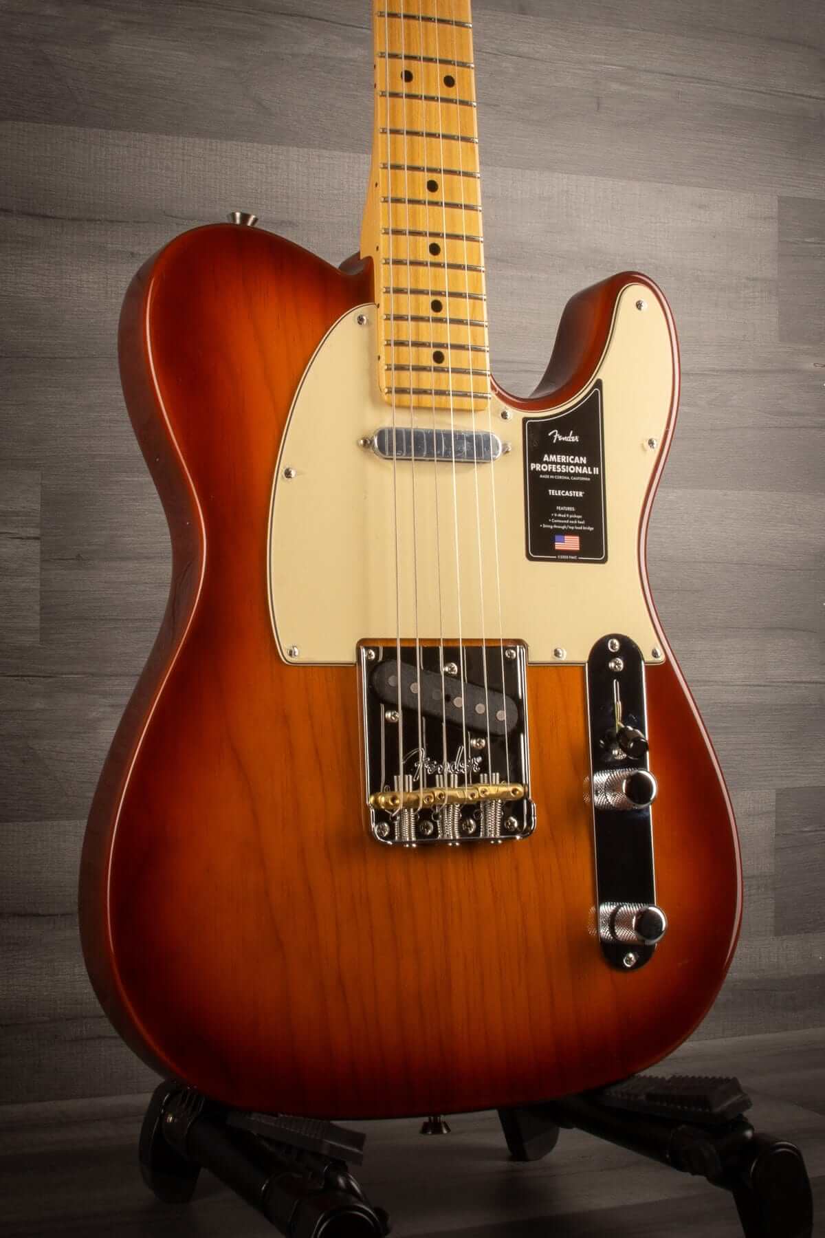 Fender Electric Guitar Fender American Professional II Telecaster - Sienna sunburst