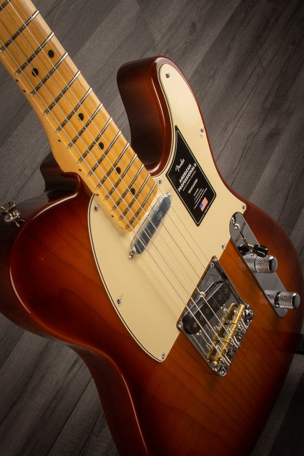 Fender Electric Guitar Fender American Professional II Telecaster - Sienna sunburst